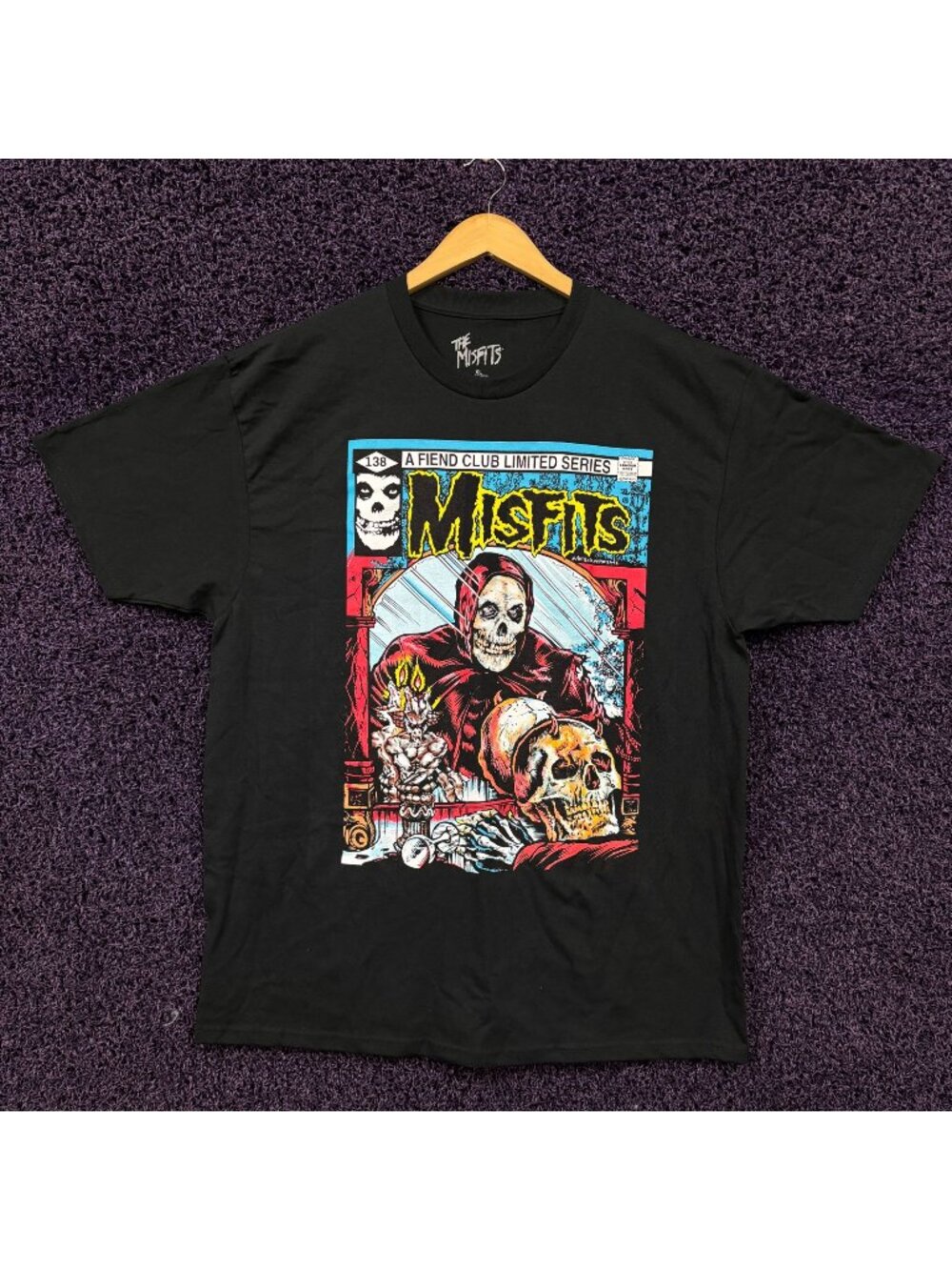 The Misfits A Fiend Club Limited Series Comic Book T-Shirt Size Extra Large